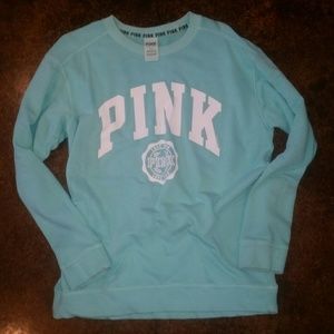 VS PINK sweatshirt pullover mint small